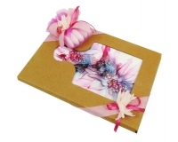 Bomboniere Sacchetto Tagliere Ceramica Flower Matrimonio Anniversario