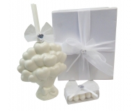 Bomboniere Matrimonio Anniversario Confezionata Scatolina Albero Vita Diffusore