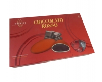 Confetti Orefice Cioccolato Fondente Rossi 1 Kg