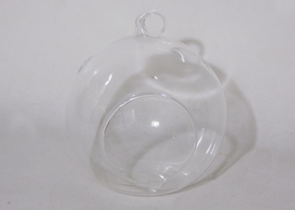 Sfera Pirex C/buco Cm 8